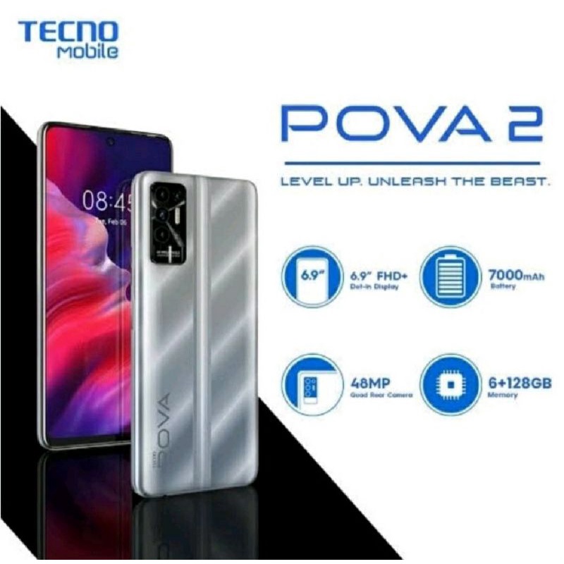Tecno Pova 2 Ram 6/128 GB