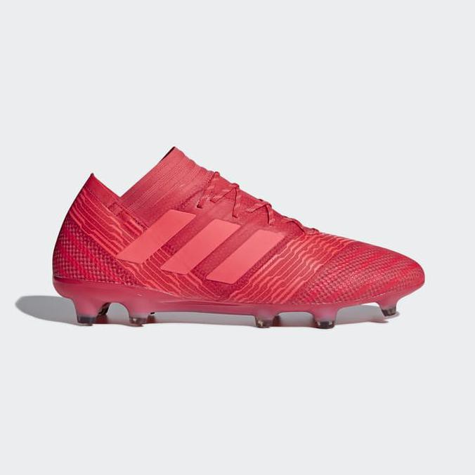 Kualitas Terbaik Sepatu Bola Adidas Original NEMEZIZ 17 . 1 FG Merah SDWEP