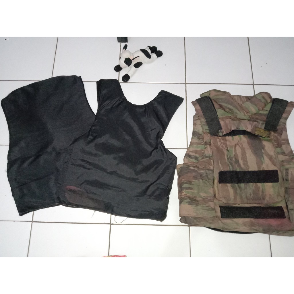 Rompi Anti Peluru + Kevlar Sheet TNI 2000