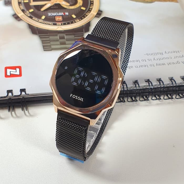 JAM TANGAN WANITA FSL TOUCHSCREEN RANTAI MAGNET MURAH ANALOG CEWEK ADA 5 WARNA GRATIS ONGKIR