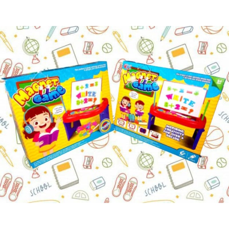 

Magnet Game, Papan tulis magnet