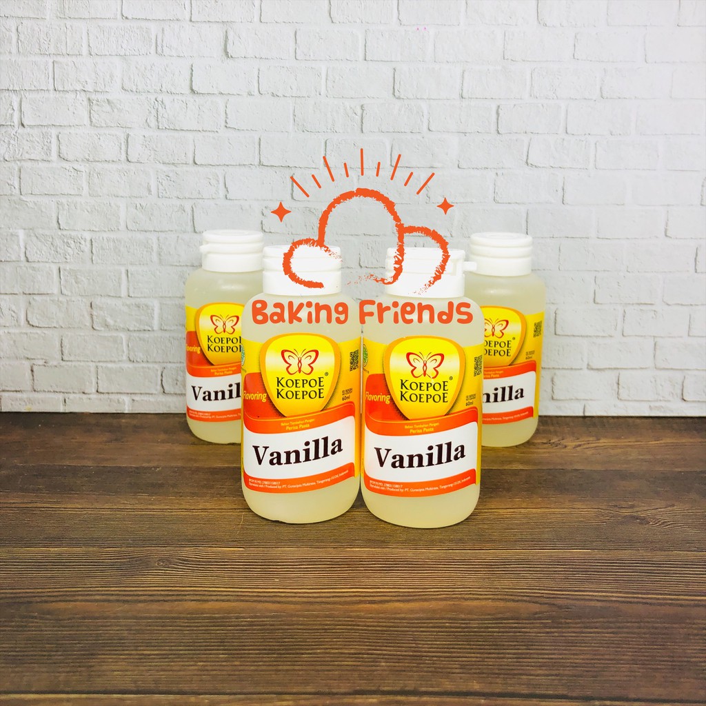 

PASTA VANILLA KUPU KUPU 60ML/PERASA MAKANAN KOEPOE VANELI/VANILI