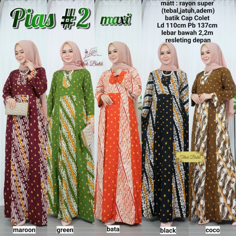 Baju Batik wanita/Baju Batik/Baju Batik muslimah