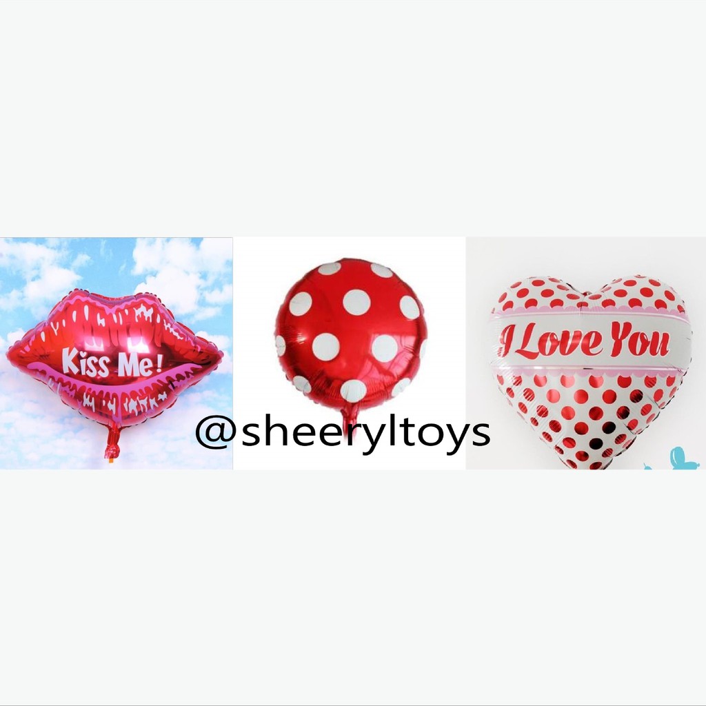 COD BALON ULTAH BALON HATI BALON KARAKTER BALON DEKOR