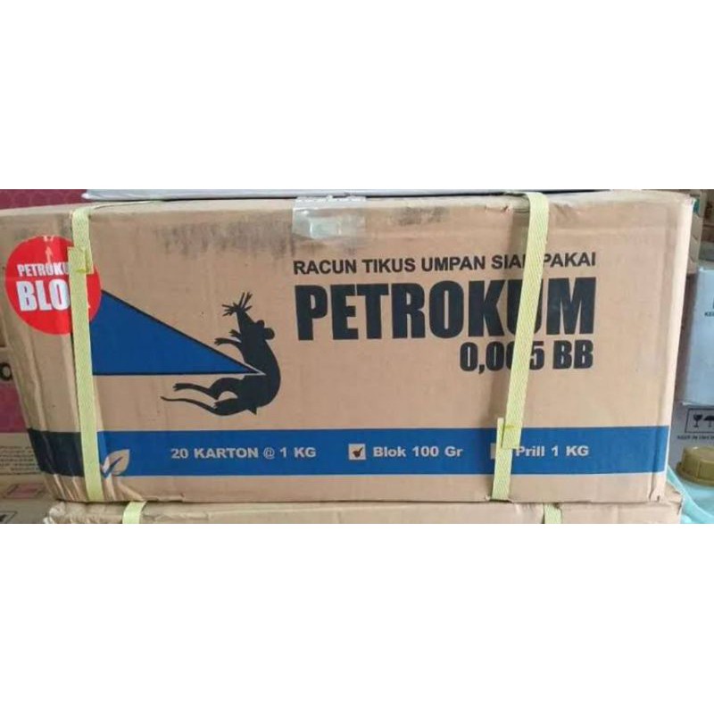 Racun Tikus Petrukum 1 karton Isi 200 pcs,khusus gojek dan grabe Bandung