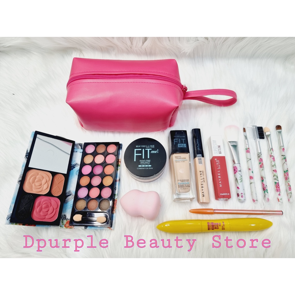 ( Semua Paket Kecantikan Ada Disini!! ) - Paket Kosmetik Maybelline Lengkap Murah - Paket Make Up Maybelline Super Komplit - Semua Paket Kosmetik Realpict