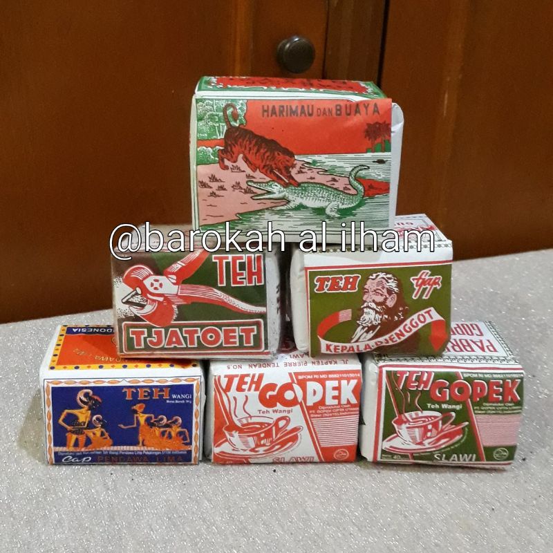 

Paket Teh Tubruk Angkringan Jogja - 6pcs : Pandawa, Tjatoet, Kpl Jenggot, Buaya, Gopek