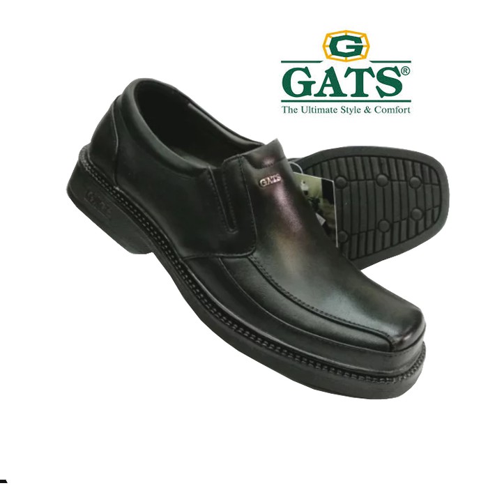 sepatu pantofel gats rf 8007 black.original by gats