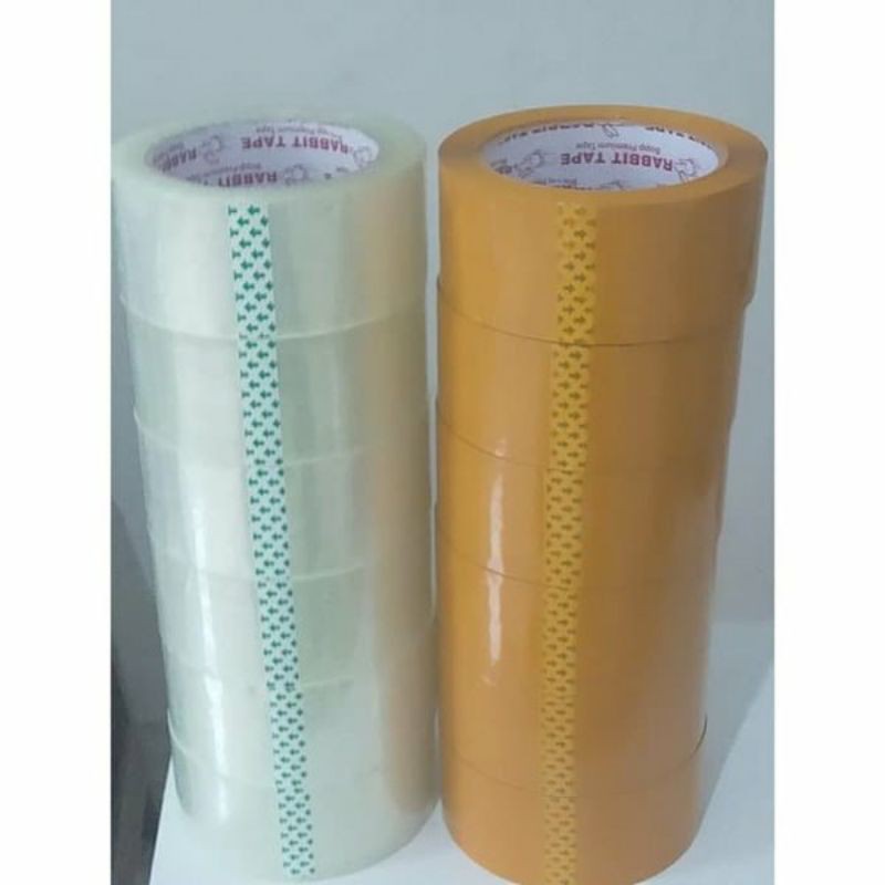 

Lakban coklat bening coklat 45 mm x 50 meter kualitas daimaru