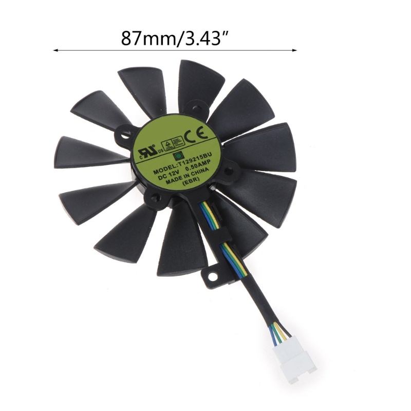 Vivi Kipas Kartu Grafis PLD09210S12HH GPU Cooling Fan Untuk STRIX GTX 1080/980Ti