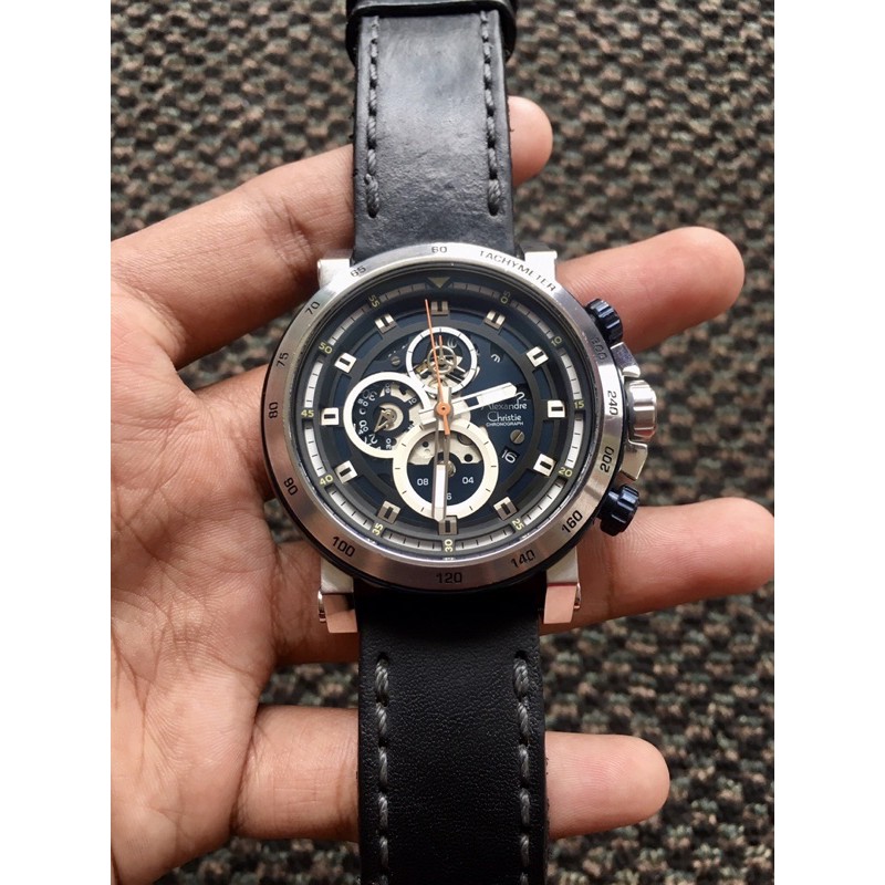Bekas / Second / Preloved Jam Tangan ORIGINAL Alexandre Christie AC 6429 MC