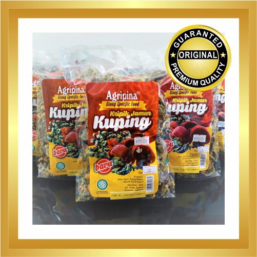 

Keripik Jamur Kuping Dieng Agripina Khas Wonosobo 200gram