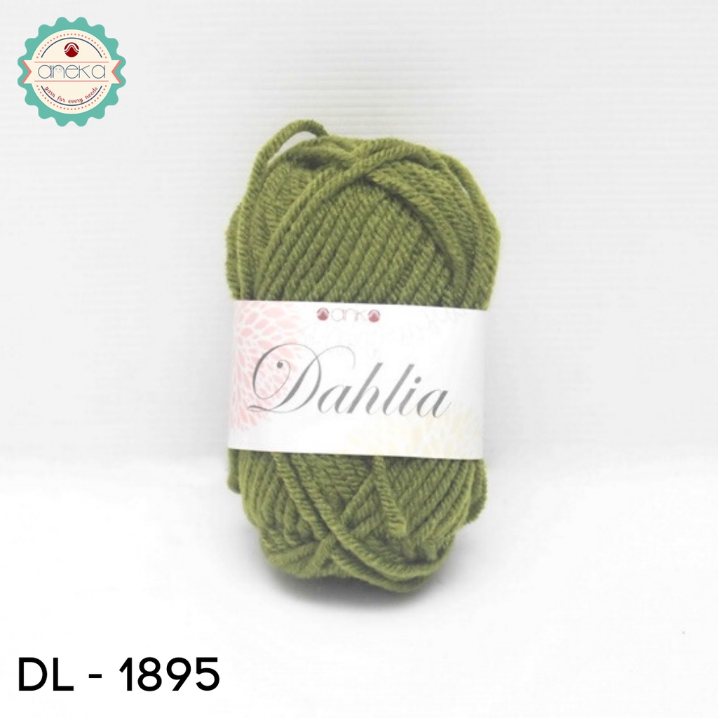 Benang Rajut Karpet Dahlia / Carpet Yarn - 1895 ( Hijau Alpukat )