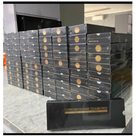 Chromosome Diamond/Suntik putih Permanen ORIGINAL
