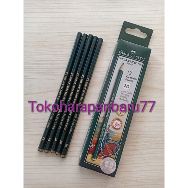 

Pensil 2B Faber Castell / Faber 2B Kayu / Pencil Faber Castell 2B