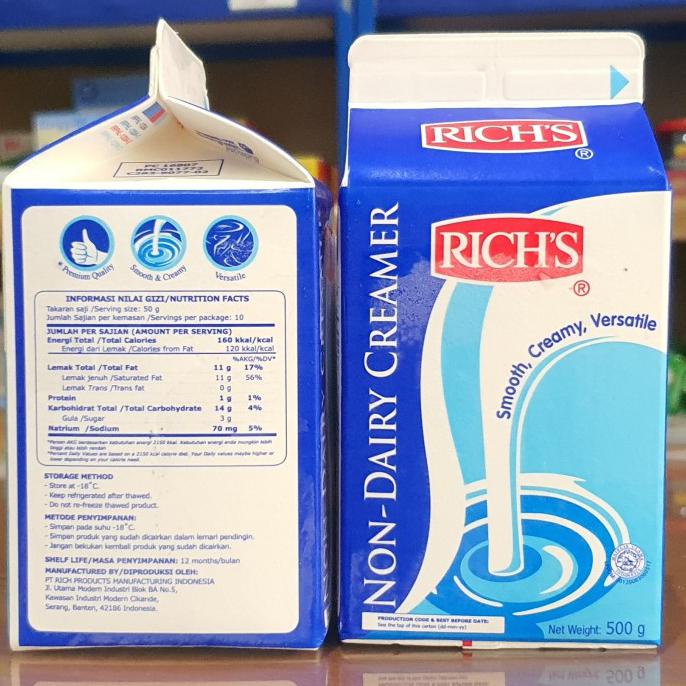 

[[BISA COD]] Rich Non Dairy Creamer 500Gr TERMURAH Kode 699