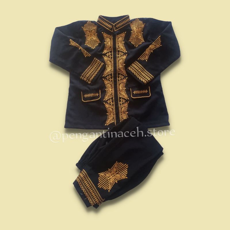 BAJU ADAT ACEH ANAK LAKI-LAKI TK/PAKAIAN ADAT ACEH ANAK/BAJU SUNAT