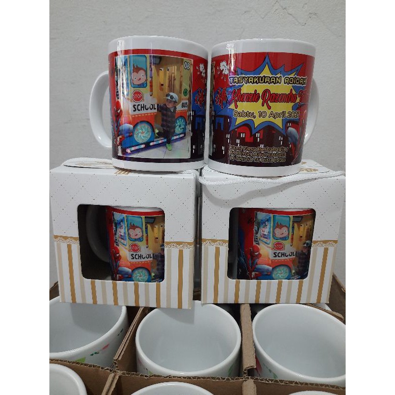 souvenir mug printing souvenir gelas ultah