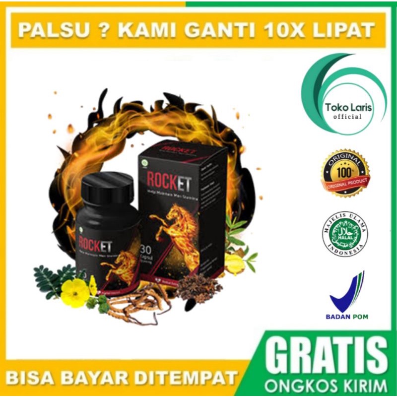 OBAT KUAT PRIA PENAMBAH STAMINA DALAM BERCINTA ROCKET ASLI ORIGINAL