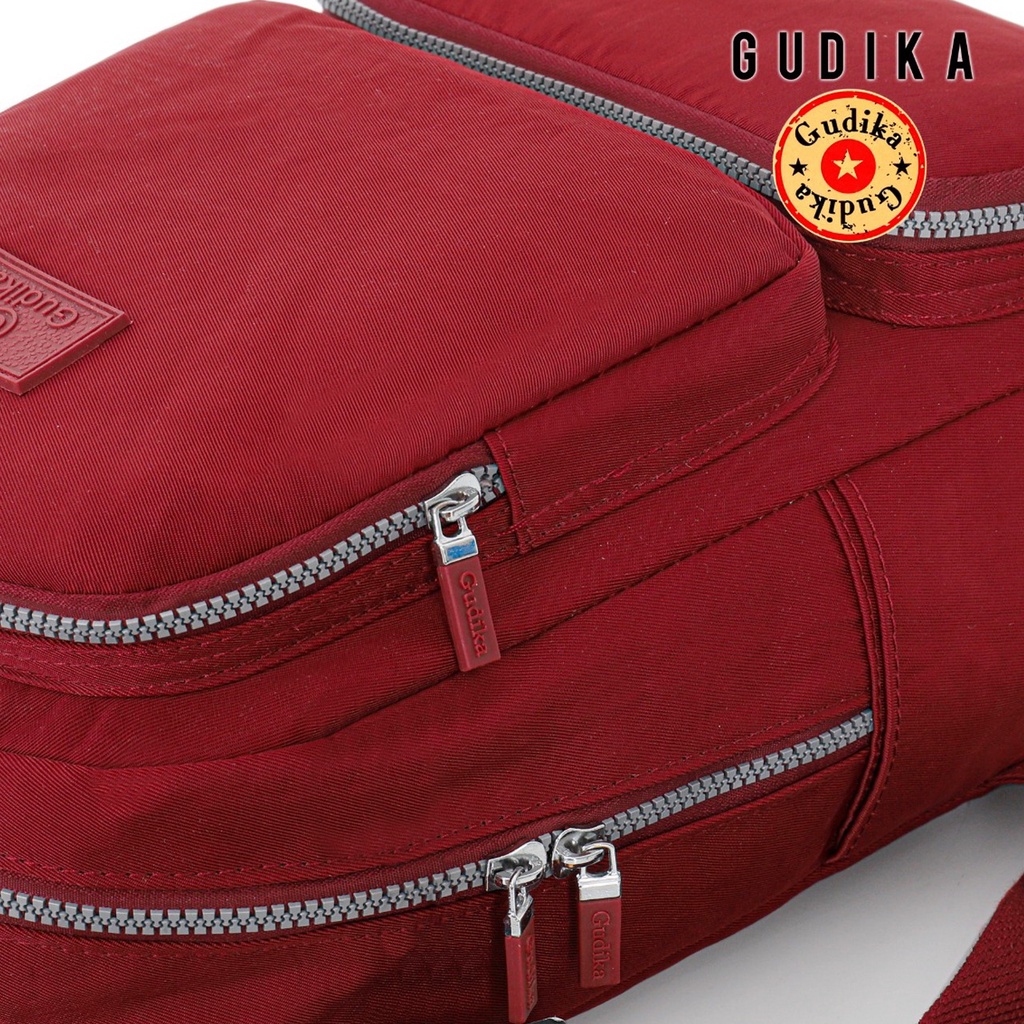 GUDIKA 5061 | Backpack Waterproof Wanita Tas Ransel Laptop Anti Air Import Original | Ransel Cewek | Ransel Perempuan | Tas Wanita