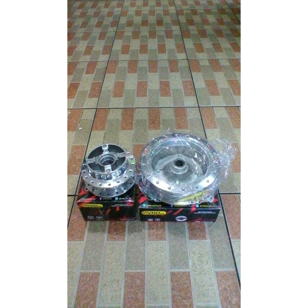 Promo TROMOL VND VARIO/BEAT SET DEPAN BELAKANG CROME