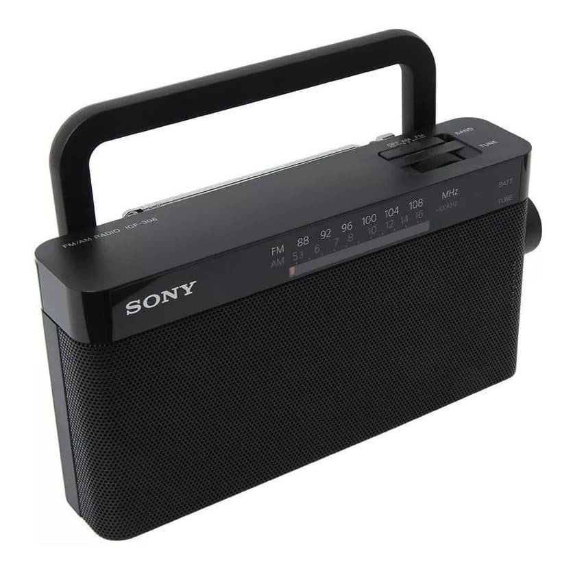 Sony ICF 306 Portable AM/FM Radio