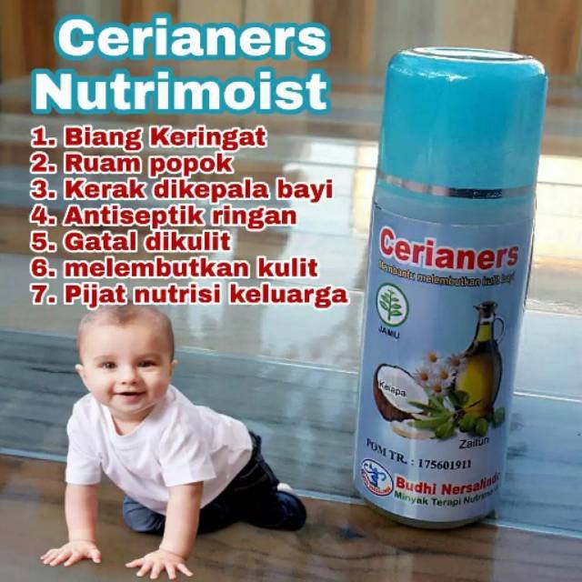 Minyak Nutrimoist Cerianers FREE PACKING BUBLLE WARP