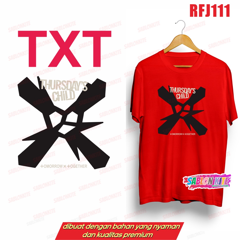 MURAH!!! KAOS KPOP THURSDAY CHILD RFJ111 UNISEX