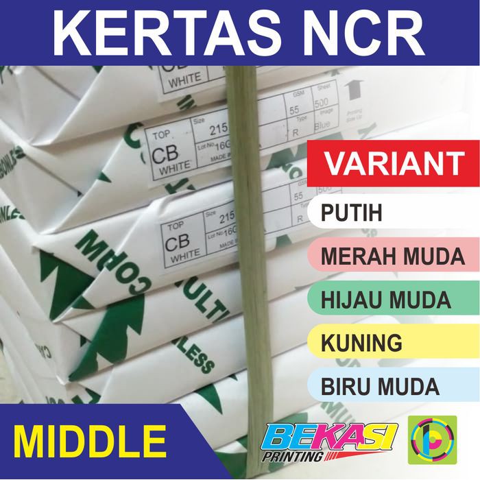 

Langsung Order Kertas NCR Multi Copy - Middle Sheet - Putih Diskon