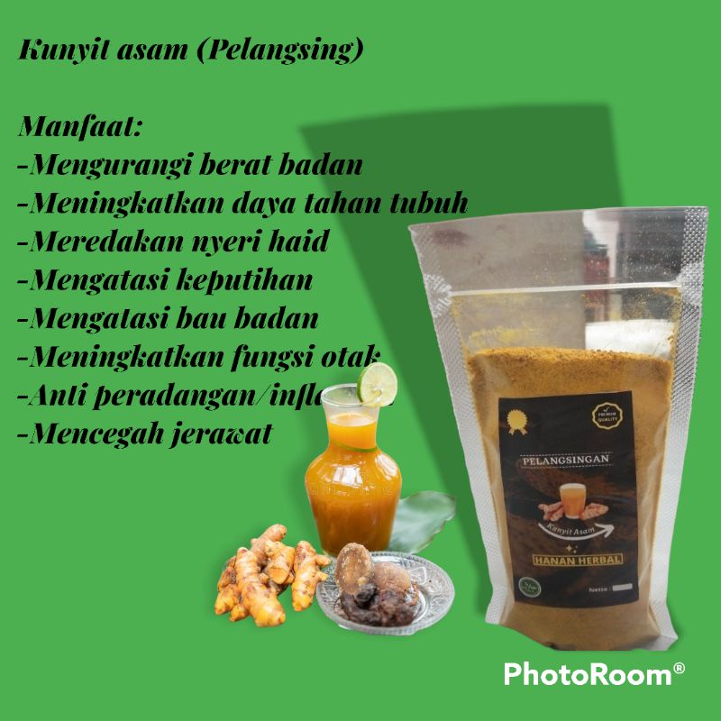 

KUNYIT ASAM BUBUK INSTAN MIX GULA AREN(PELANGSING)MURAH