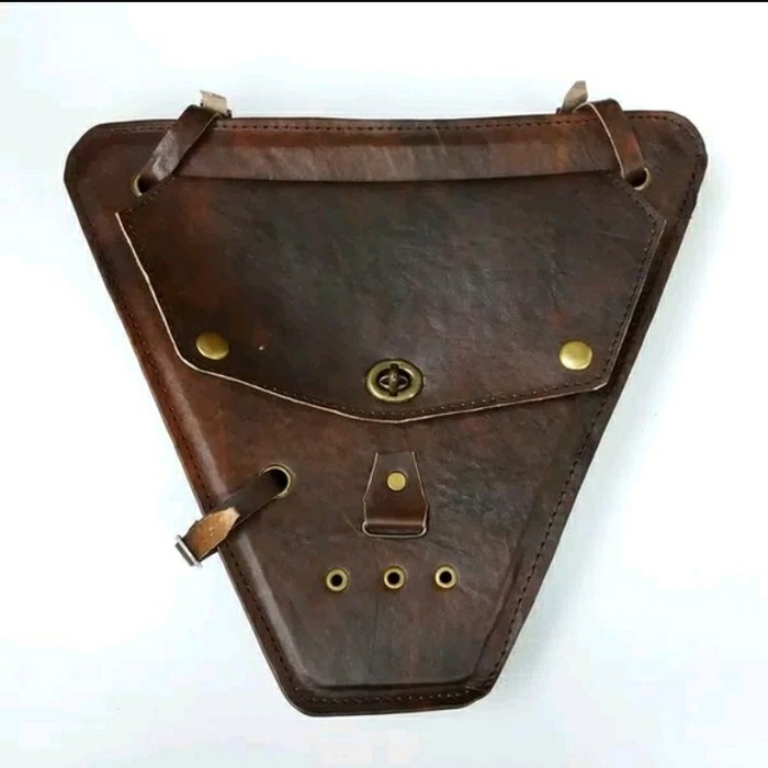 Aksesoris Sepeda - Jj06 Tas Kulit Sepeda Ontel