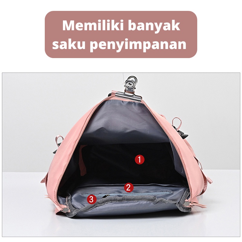 Mainland Travel Bag Original Waterproof Ransel Gunung Bahan Oxford TTB03