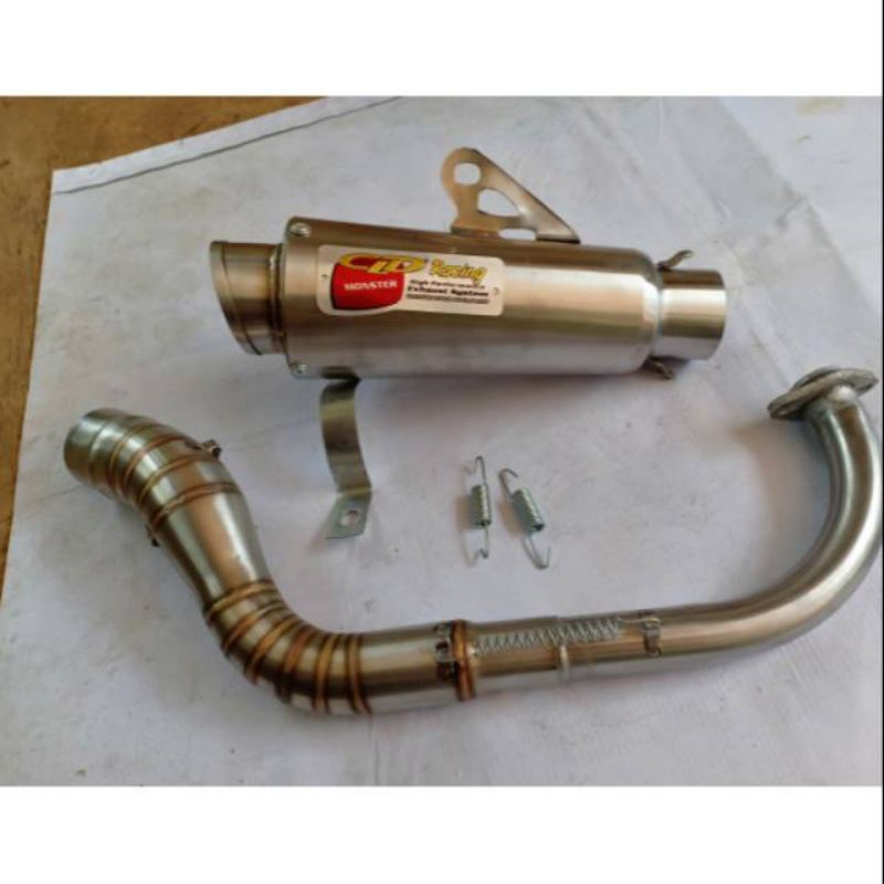 (5) KNALPOT CLD MONSTER BEAT KNALPOT RACING BEAT KNALPOT KHUSUS BEAT FI. KNALPOT RACING BEAT FI