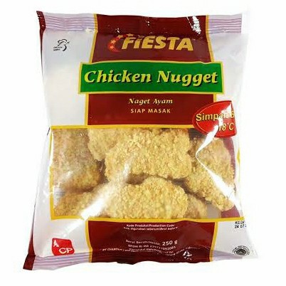 

FROZEN FIESTA CHICKEN NUGGET (NAGET AYAM) 250 GR