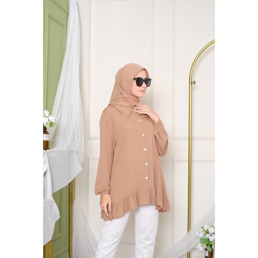 Yora blouse wanita busui korean kekinian-6