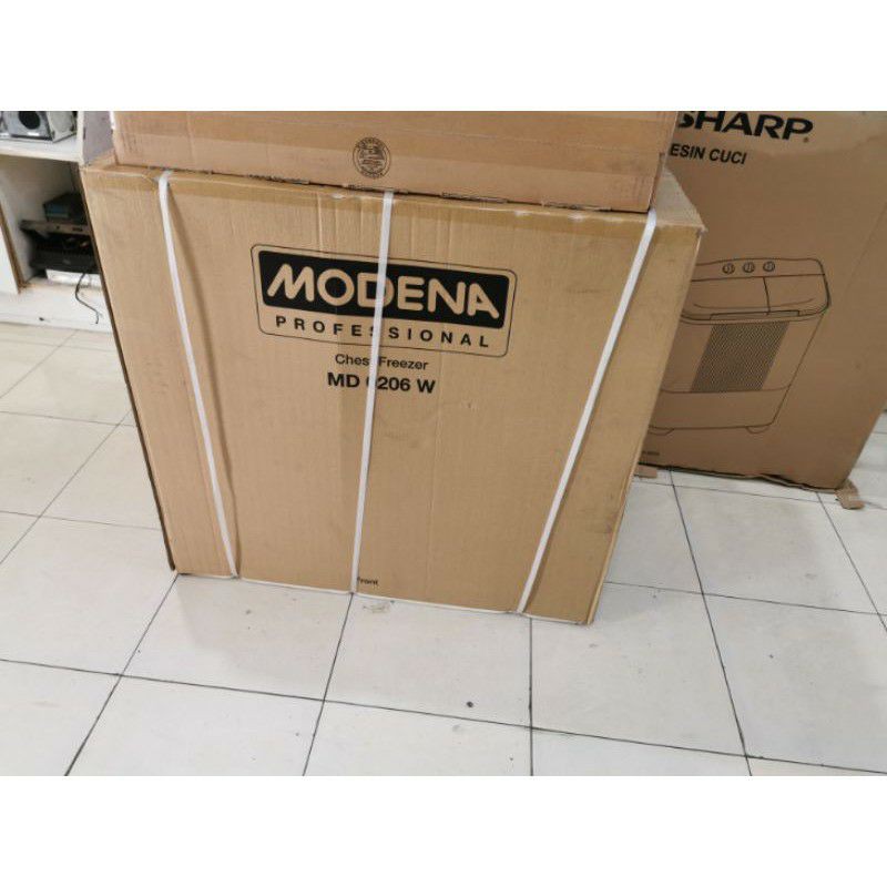 Freezer Box Modena MD 0206W / 207 200Liter NEW MODEL