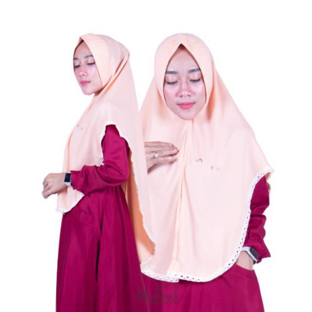 Alantasik-jilbab arnia soft pet antem khimar pinguin jumbo wollycrepe soft ped R.8