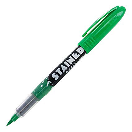 

SHARPIE STAINED BRUSH (GREEN)