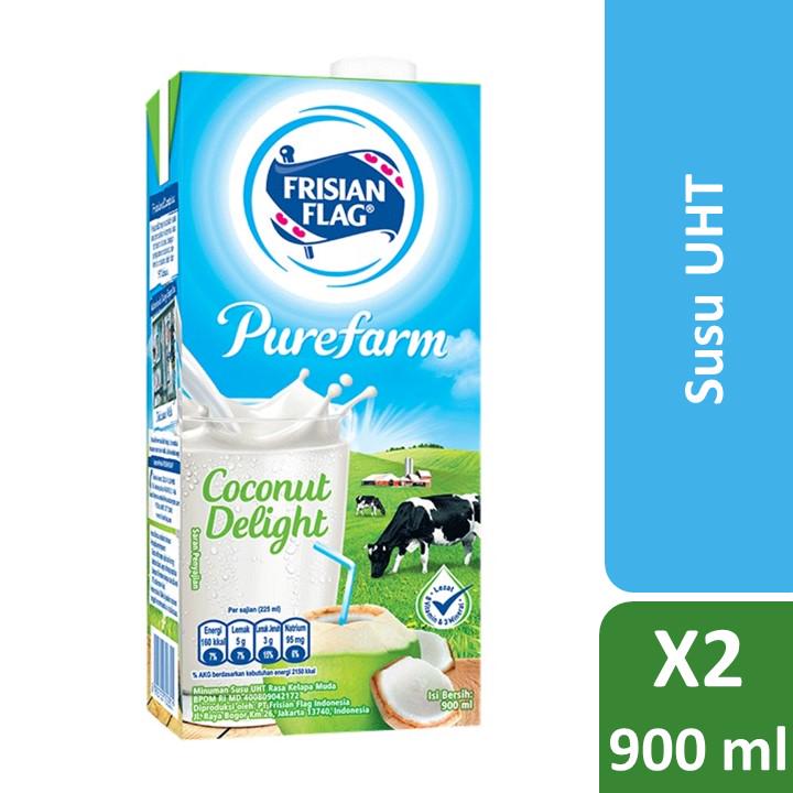 

Frisian Flag Family Susu UHT Coconut Delight 900 ml x 2 pcs