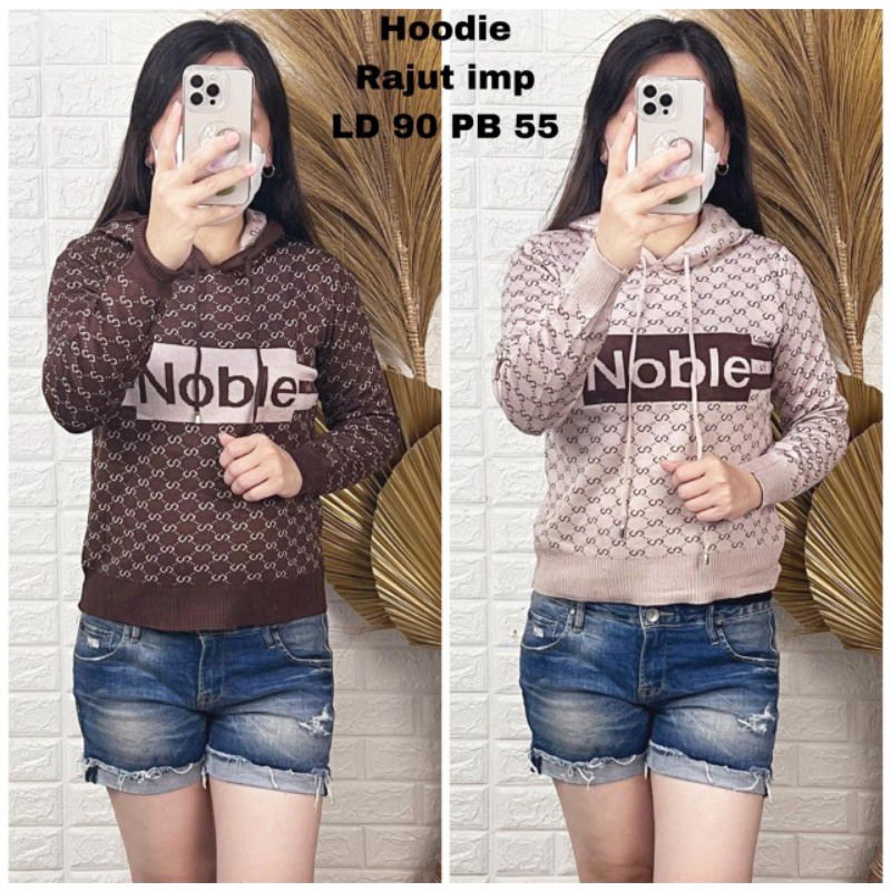 [BSIC] [REALPIC] ATASAN HOODIE RAJUT IMPORT TOPI PREMIUM