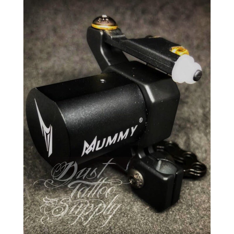 Mummy Rotary Tattoo Machine Spring System All Black