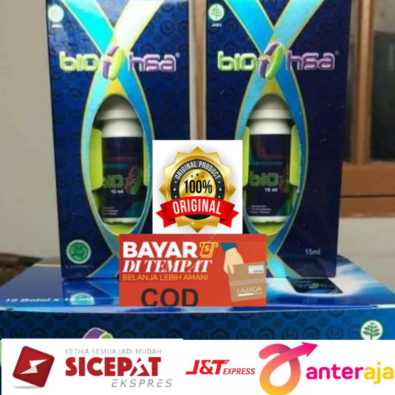 Bio Hsa-obat tetes-jamu tetes 100% original-exp panjang