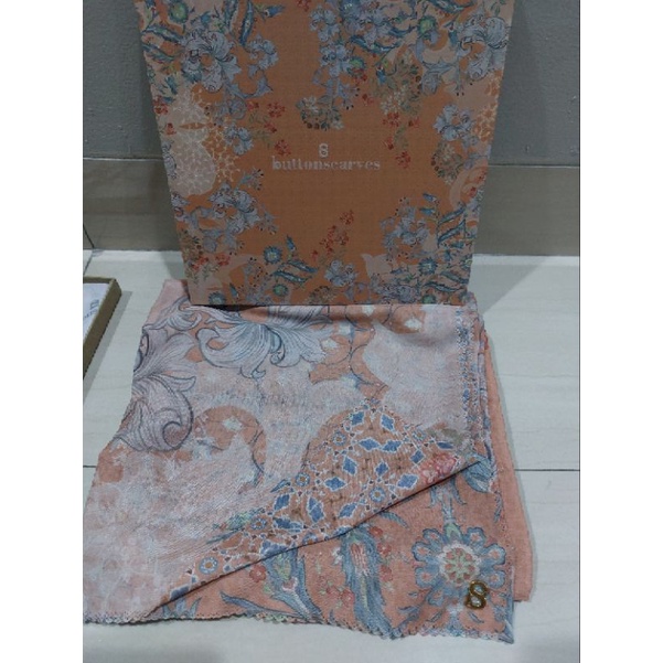 preloved buttonscarves topkapi pumpkin