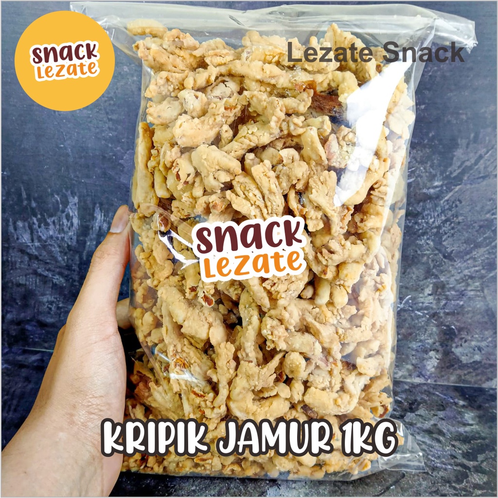 

Kripik Jamur Tiram Crispy 1kg Kiloan Murah Enak Gurih / Keripik Jamur Crispy Kiloan Snack Grosir WAP SHOP