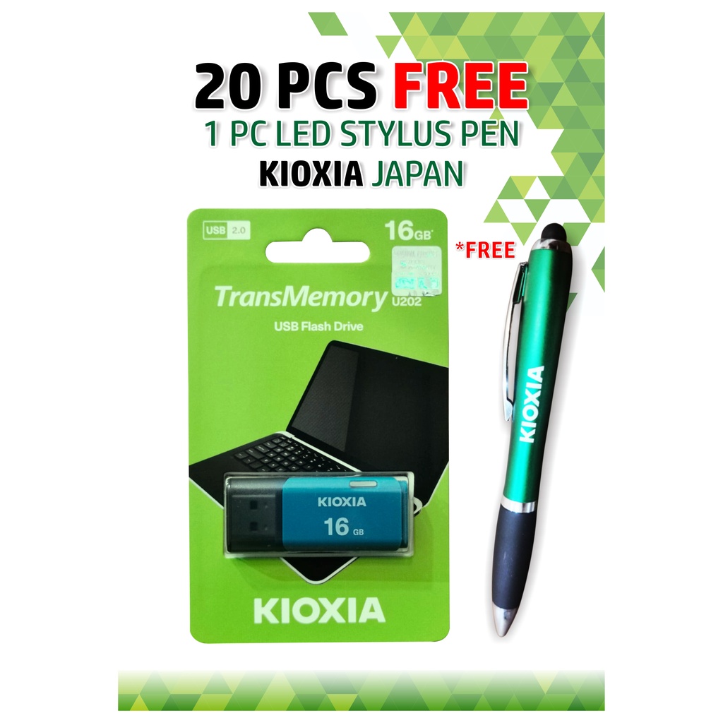 FLASHDISK KIOXIA 16GB HAYABUSA USB 2 100% ORIGINAL JAPAN-8