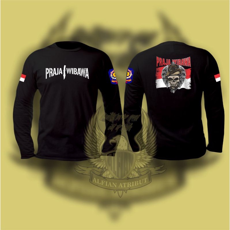 kaos satpol pp/kaos atasan satpol pp terbaru lengan panjang