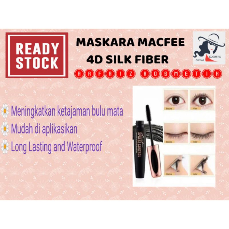 ARFAIZ - MACFEE MASKARA 4D SILK FIBER HEAVY FULL FIGURE
