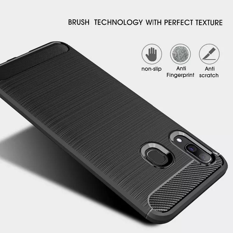 Case Samsung A20/A30 Fiber Carbon Premium Ultimatte