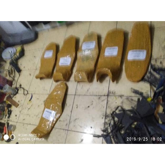 Jok Jupiter Z Burhan Burung Hantu Modifikasi Bintang Panah Merah Kuning