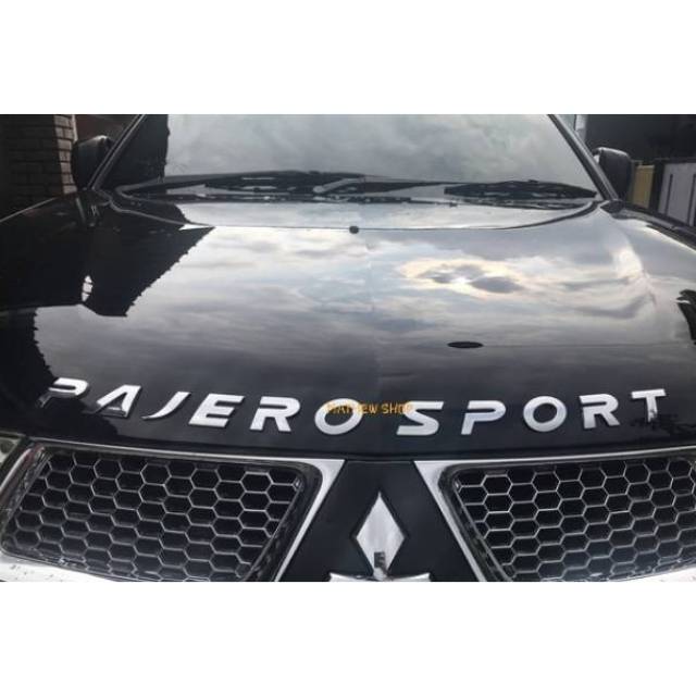 Emblem Kap  Mesin  Pajero  Sport  Model ORIGINAL Logo Kap  